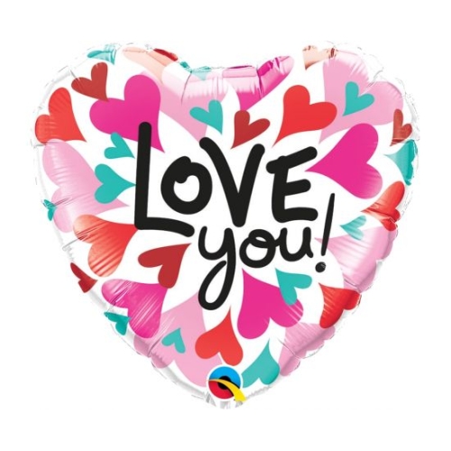 Heart Balloon Love you