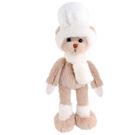Bukowski Brown teddy bear in winter mood