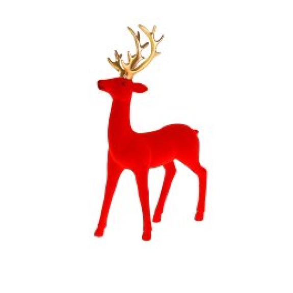 Κόκκινο βελούδινο ταρανδάκι 