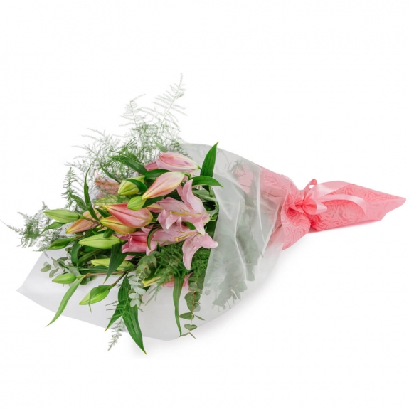 Pink oriental bouquet