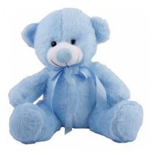 Blue teddy bear 50cm