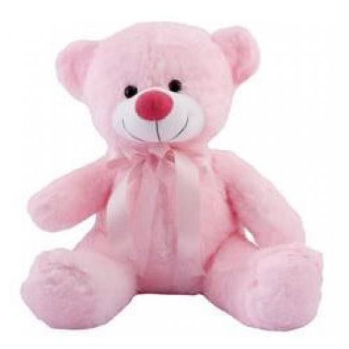 Pink teddy bear 75cm