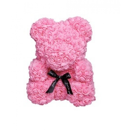 Little pink rose bear