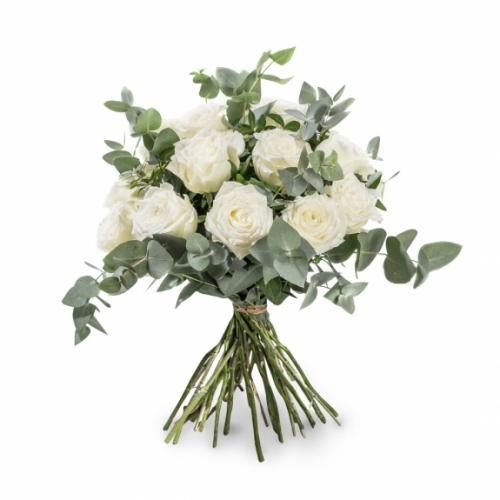 Bouquet with white roses