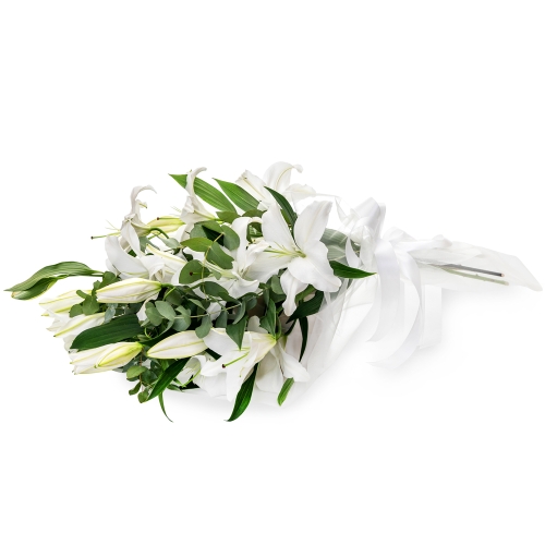 Bouquet of oriental lilies