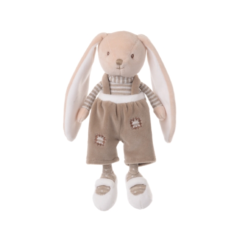 Bukowski-Bunny with brown overalls 35 cm