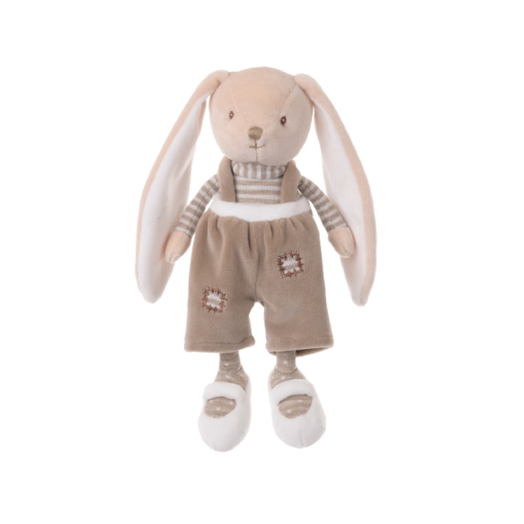 Bukowski-Bunny with brown overalls 35 cm