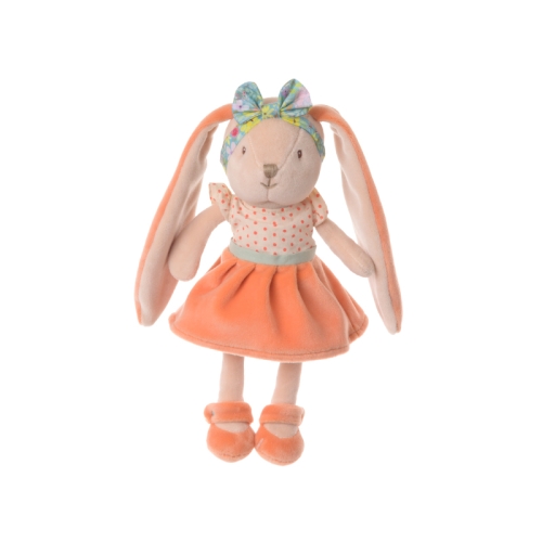 Bukowski-Bunny girl with orange skirt 32 cm