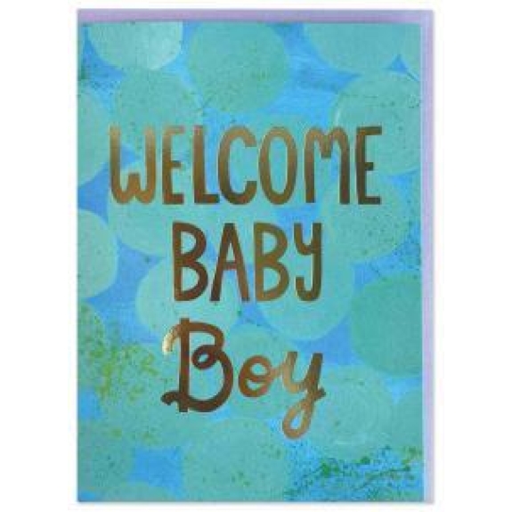 Greeting Card Welcome Boy