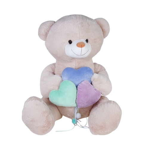 Ciel teddy bear with hearts 70cm