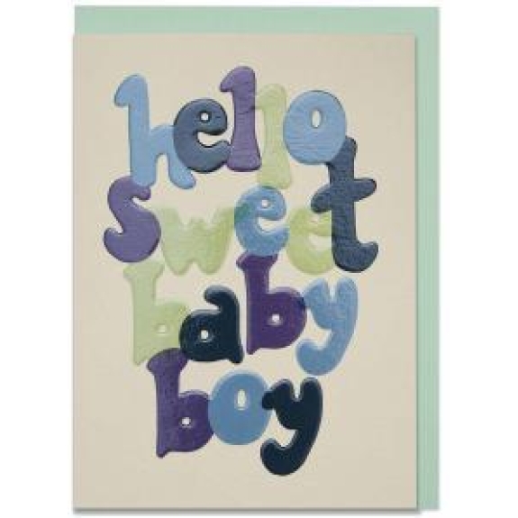 Greeting Card Sweet Baby Boy