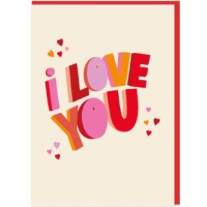 Greeting Card I Love You